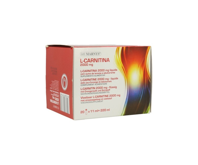 L-Carnitina 20 viales de 11ml MARNYS®