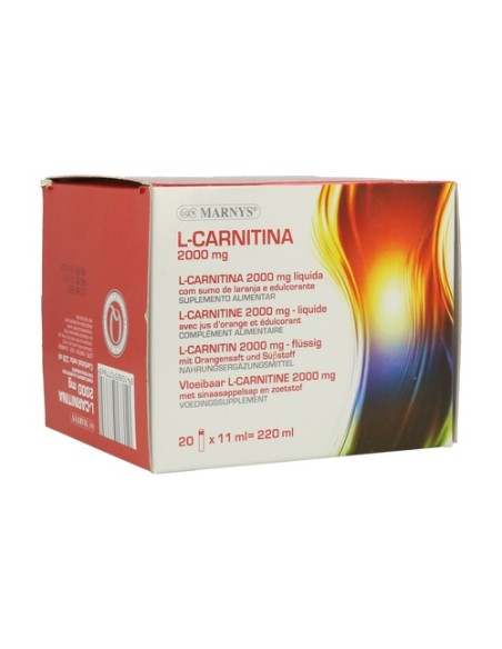L-Carnitina 20 viales de 11ml MARNYS®
