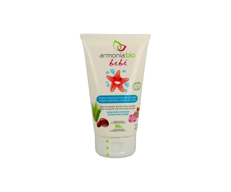 Crema Hidratante Cara y Cuerpo Bebé 150 ml de crema Armonia