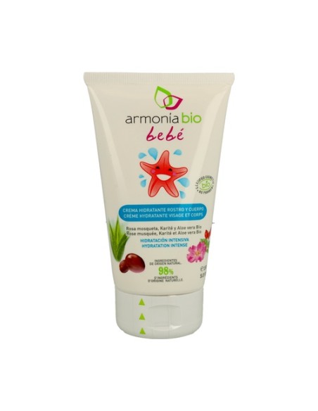 Crema Hidratante Cara y Cuerpo Bebé 150 ml de crema Armonia