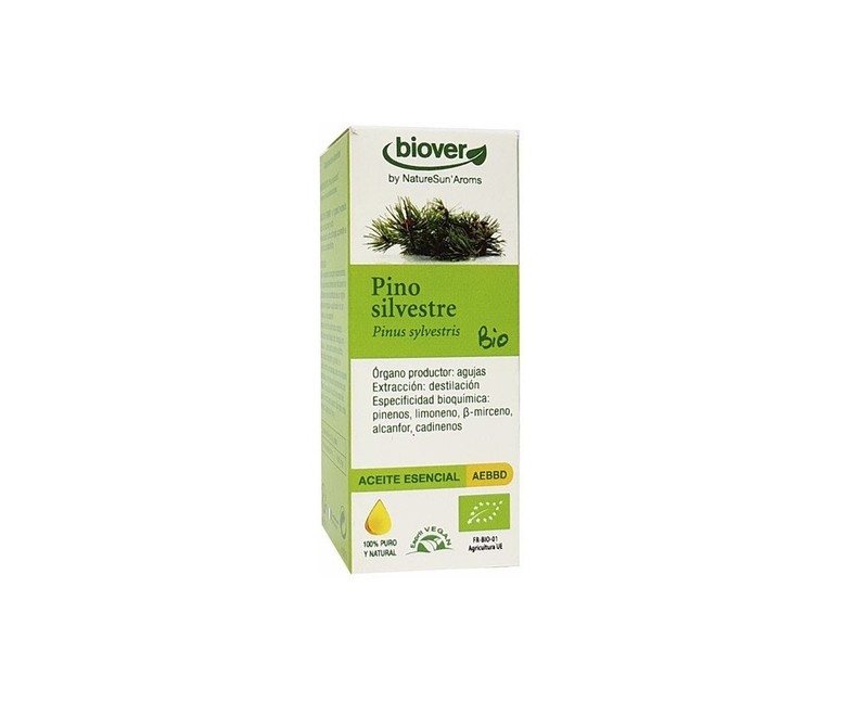 Aceite esencial pino silvestre Bio 10 ml de aceite esencial Biover