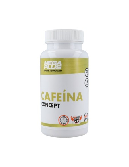 Cafeína concept rendimiento deportivo 90 cápsulas de 505mg Mega Plus