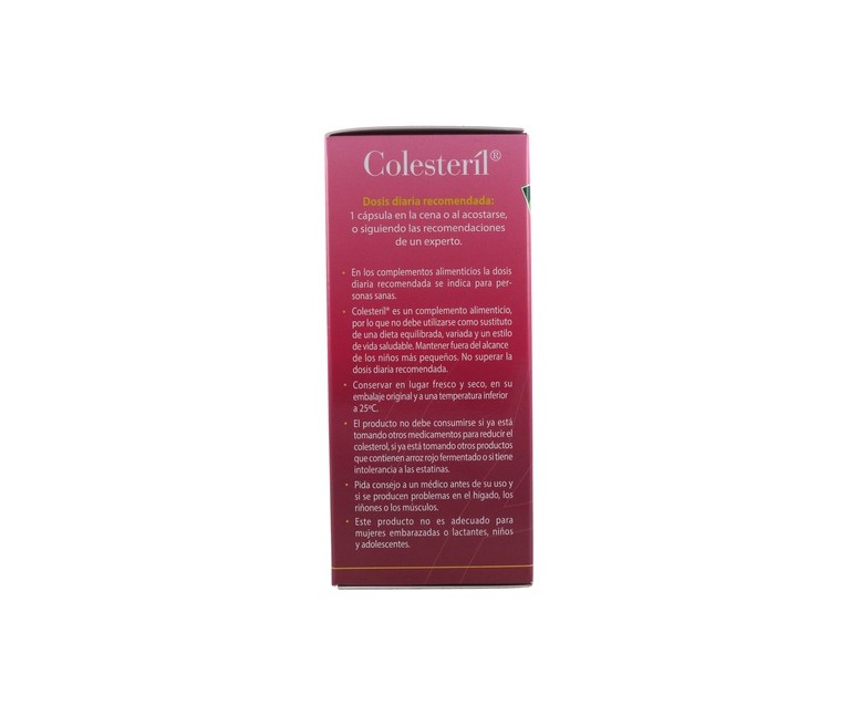 Colesteril 90 cápsulas vegetales 100% Natural