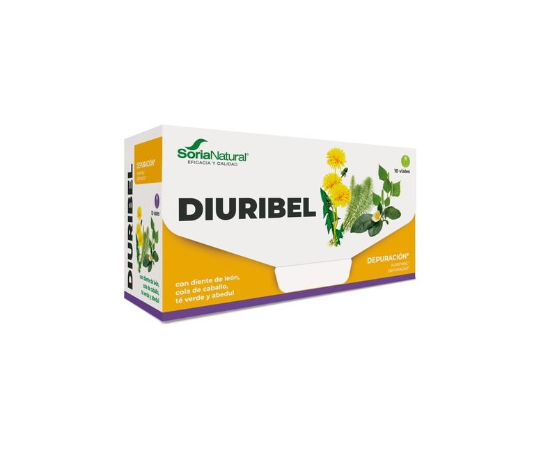 Diuribel 10 viales de 10 ml Soria Natural