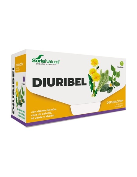 Diuribel 10 viales de 10 ml Soria Natural
