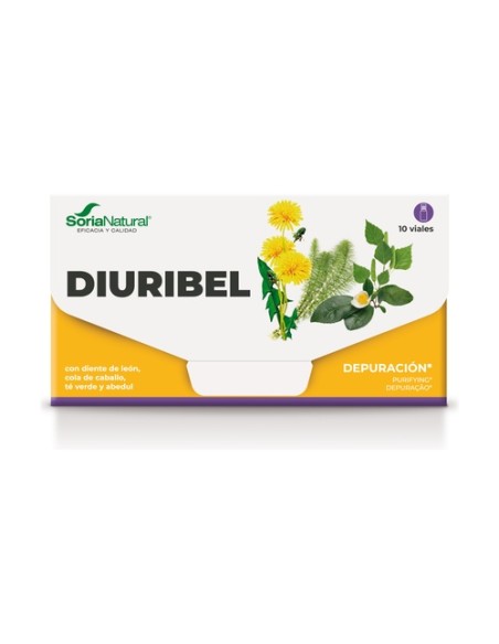 Diuribel 10 viales de 10 ml Soria Natural