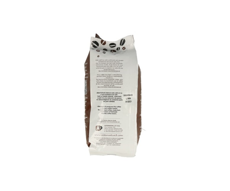 Cafe Grano Descafeinado 500 g Alternativa3
