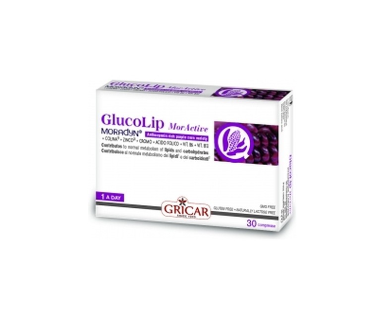 Glucolip Mor Active 30 comprimidos Gricar