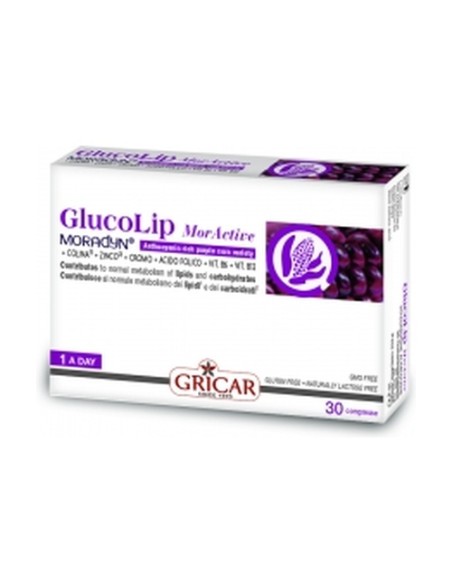 Glucolip Mor Active 30 comprimidos Gricar