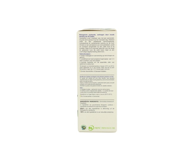 Aceite Jojoba 100 ml de aceite (Jojoba) Ladrome