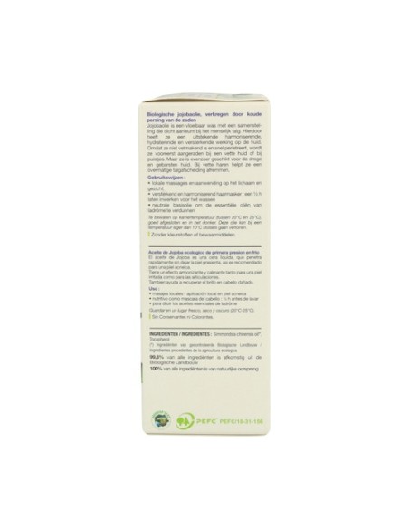 Aceite Jojoba 100 ml de aceite (Jojoba) Ladrome
