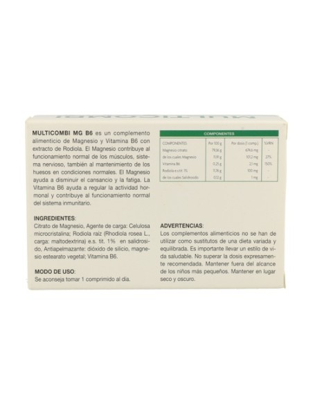 Multicombi Magnesio B6 30 comprimidos Herbofarm