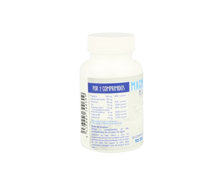 Magnesio marino 40 comprimidos de 800 mg Tongil