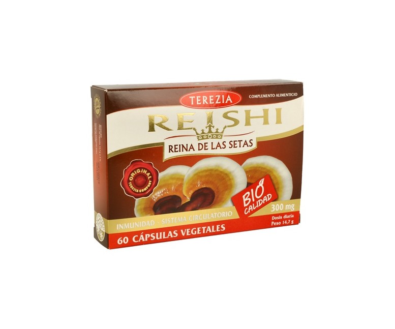 Reishi 100% Bio 60 cápsulas Terezia Company