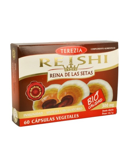 Reishi 100% Bio 60 cápsulas Terezia Company