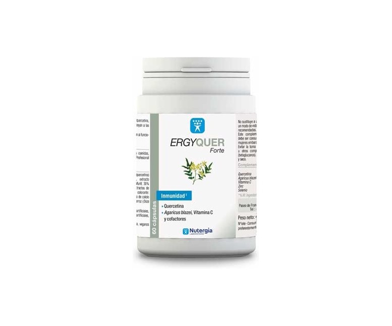 Ergyquer forte inmunidad 60 cápsulas Nutergia
