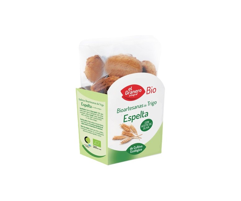 Galletas Artesanas de Espelta Bio 220 g (Espelta) El Granero Integral