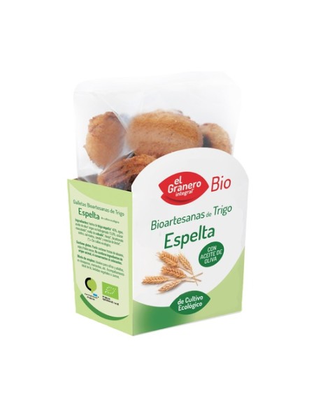 Galletas Artesanas de Espelta Bio 220 g (Espelta) El Granero Integral