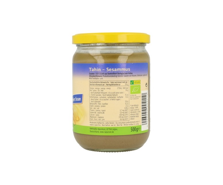 Tahin Tostado Bio 500 g Rapunzel