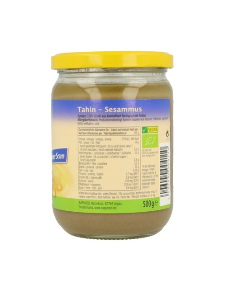 Tahin Tostado Bio 500 g Rapunzel