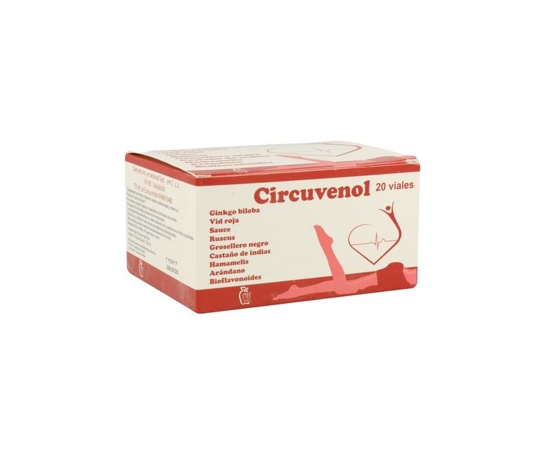 Circuvenol 20 ampollas Dis