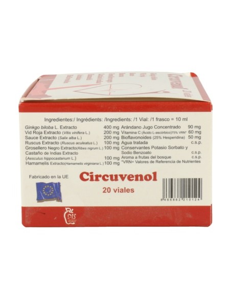 Circuvenol 20 ampollas Dis