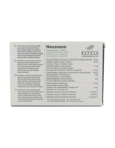 Neurozen 30 tabletas Betula