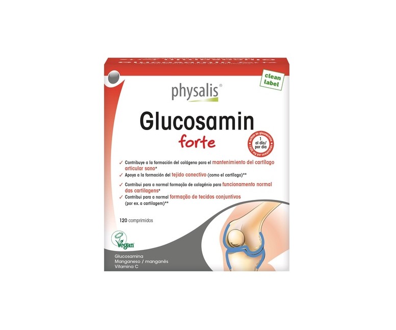 Glucosamina Forte 120 comprimidos Physalis