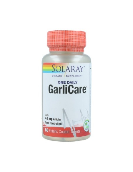 Garlicare 60 comprimidos de 10000μg Solaray