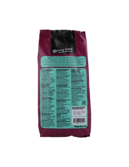 Fideos Vermicelli Integral sin Gluten BIO 250 g King Soba