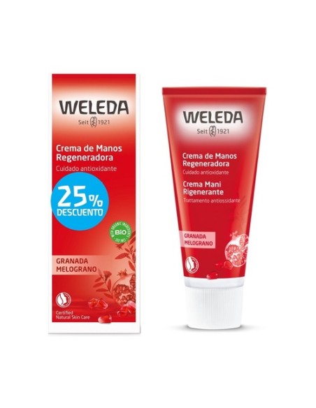 Crema de manos granada 50 ml de crema (Granada) Weleda