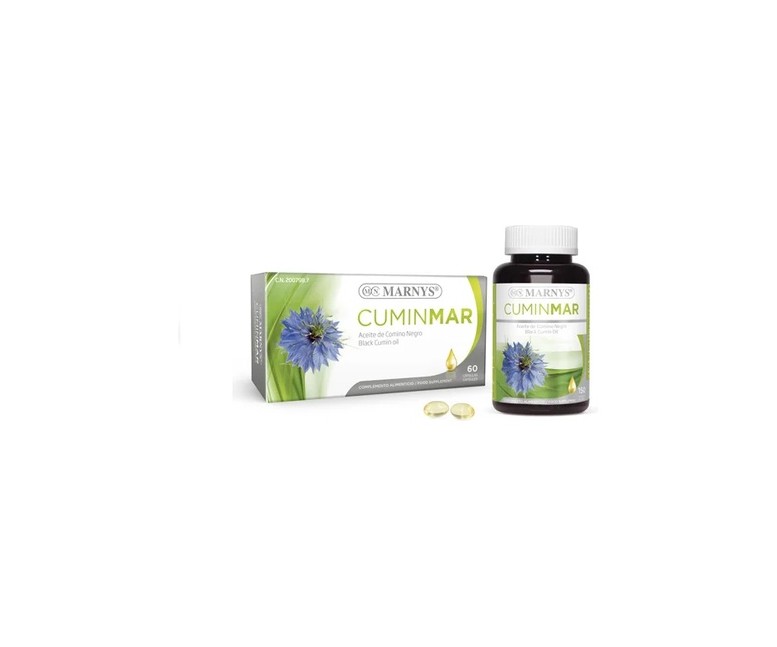 Cuminmar comino negro 60 cápsulas de 500mg MARNYS®