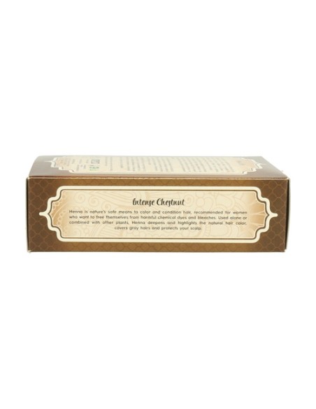 Henna Castaño Intenso en Polvo 100 g Radhe Shyam