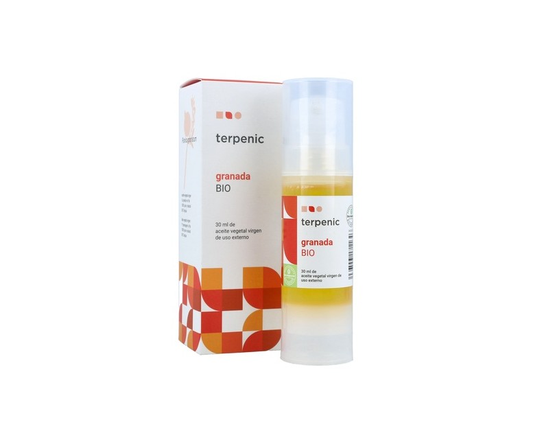 Aceite Vegetal Granada Virgen Bio 30 ml de aceite Terpenic
