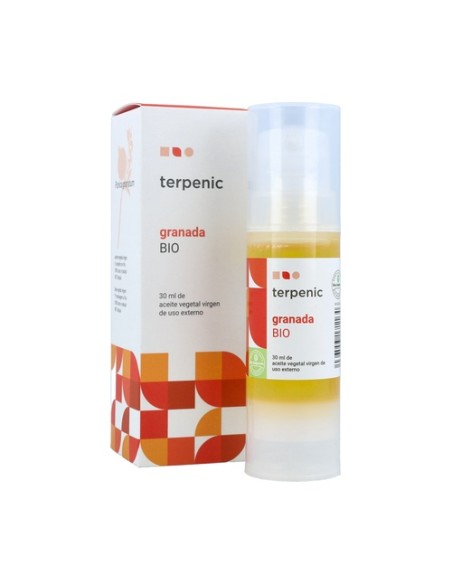 Aceite Vegetal Granada Virgen Bio 30 ml de aceite Terpenic