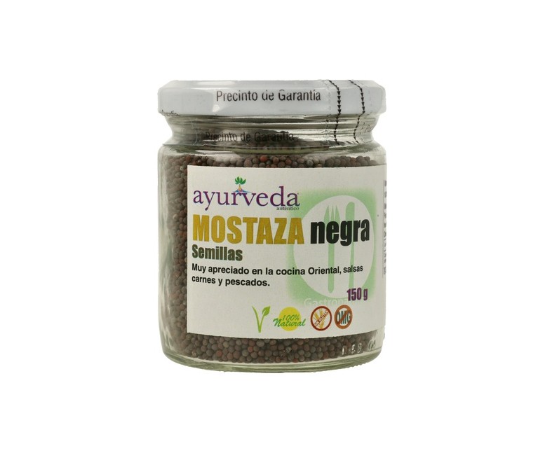 Semillas de Mostaza Negra 150 g Ayurveda