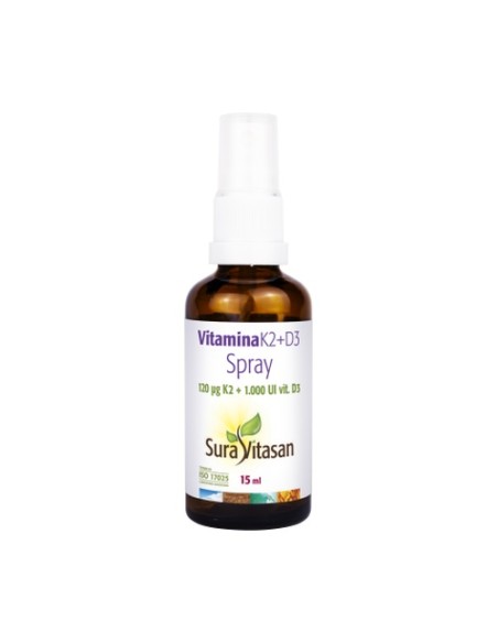 Vitamina K2+D3 spray 15 ml Sura Vitasan