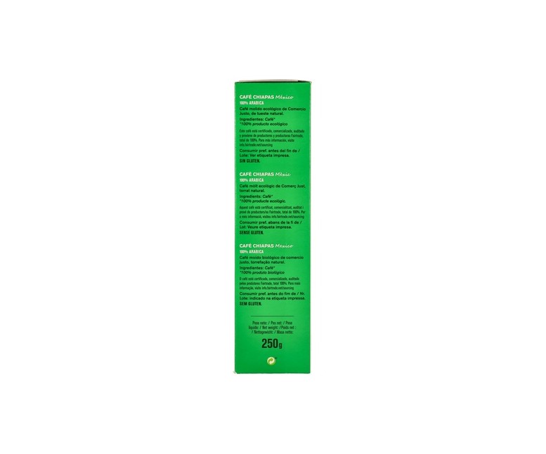 Café Molido Chiapas 100% Arábica Bio 250 g Alternativa3