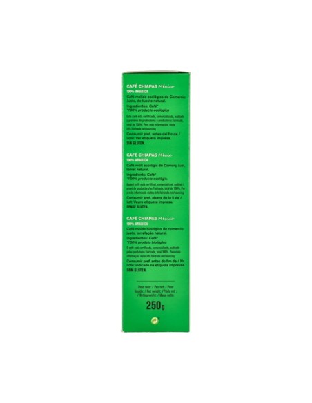 Café Molido Chiapas 100% Arábica Bio 250 g Alternativa3