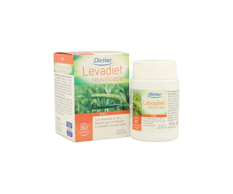 Levadiet Revivificable 80 cápsulas Dietisa