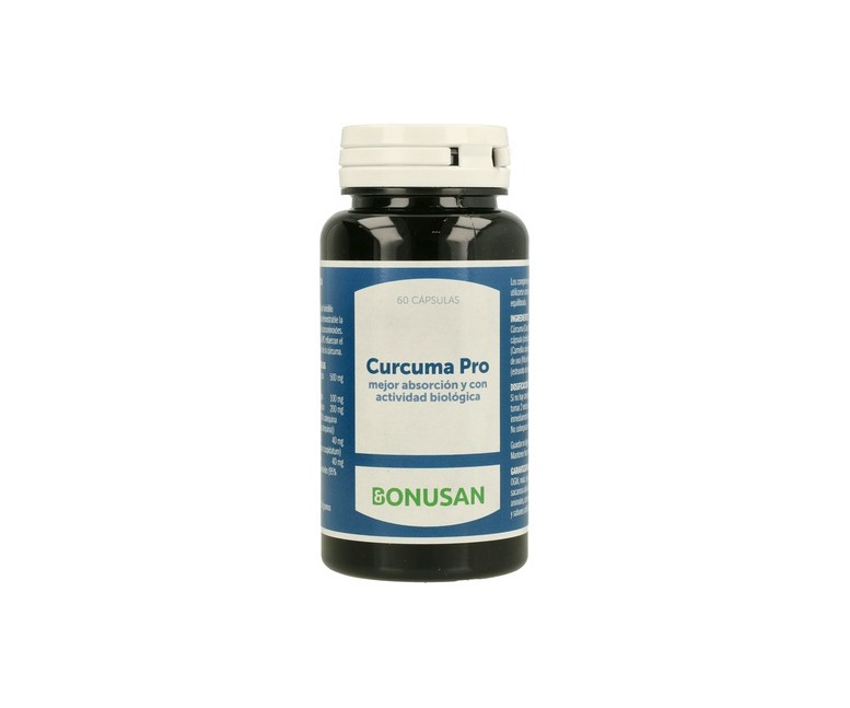 Cúrcuma pro 60 cápsulas de 500mg Bonusan