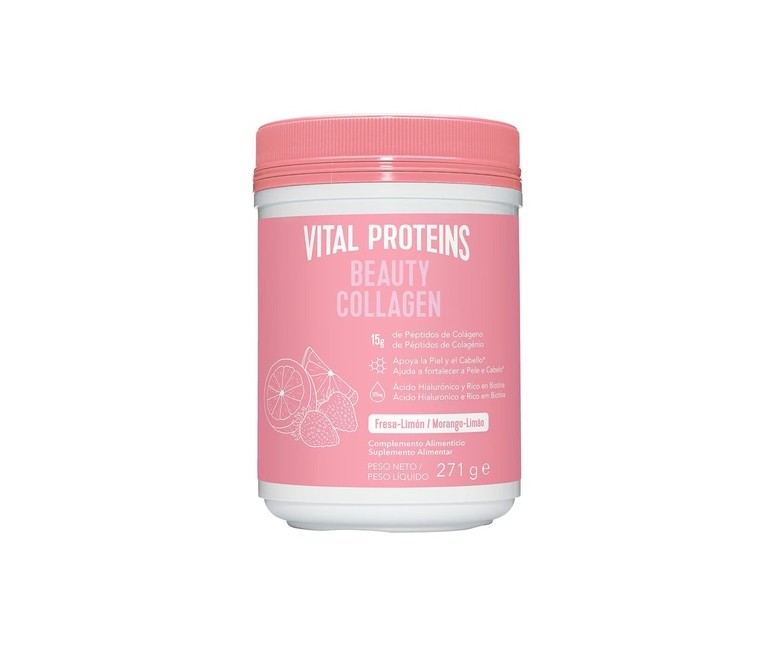 Colágeno beauty fresa-limón 271 g de polvo (Fresa - Limón) Vital Proteins
