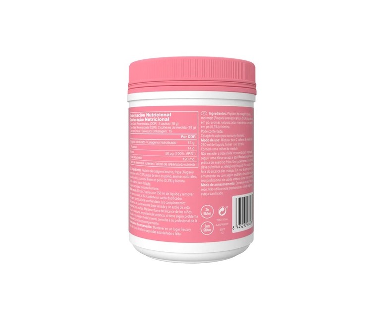 Colágeno beauty fresa-limón 271 g de polvo (Fresa - Limón) Vital Proteins