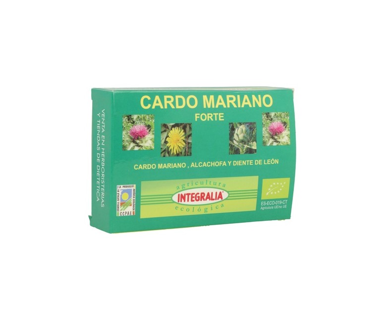 Cardo Mariano Forte 60 cápsulas Integralia