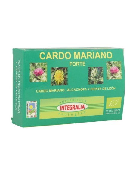 Cardo Mariano Forte 60 cápsulas Integralia