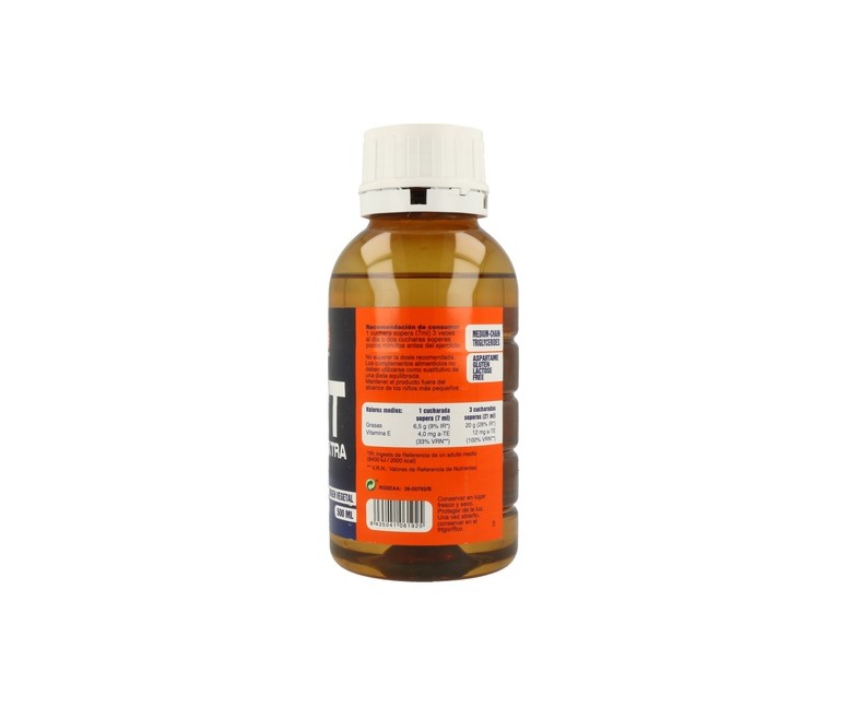 Mct Liquid (Triglicéridos de cadena media) 500 ml Mega Plus