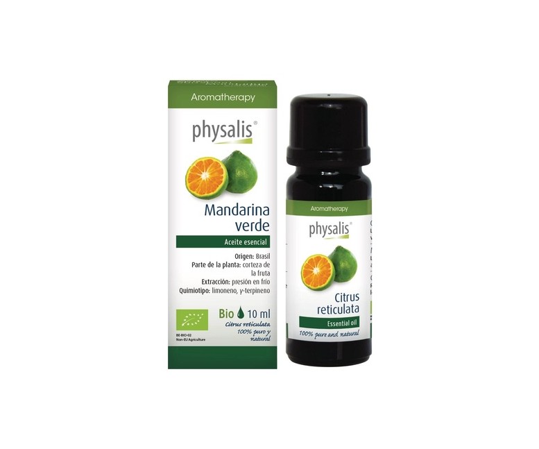 Aceite esencial Mandarina Verde Bio 10 ml Physalis