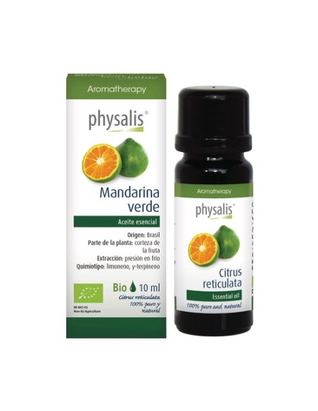 Aceite esencial Mandarina Verde Bio 10 ml Physalis