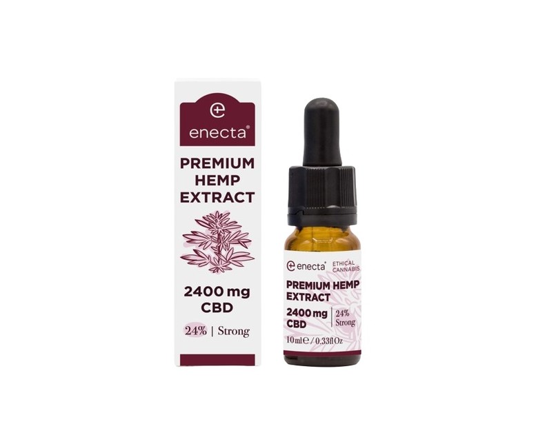 Premium Hemp Extract 24% 2400mg (aceite CBD) 10 ml de aceite Enecta