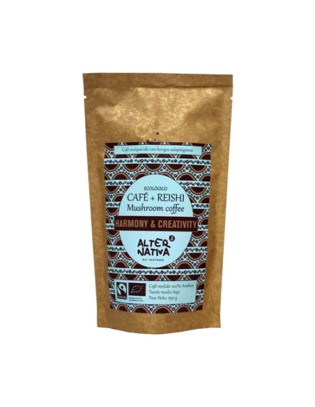 Café con Reishi molido Bio 150 g Alternativa3